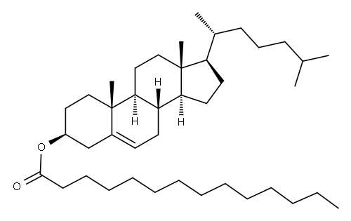 [(3S,8S,9S,10R,13R,14S,17R)-10,13-Dimethyl-17-[(2R)-6-methylheptan-2-yl]-2,3,4,7,8,9,11,12,14,15,16,17-dodecahydro-1H-cyclopenta[a]phenanthren-3-yl] tetradecanoate(1989-52-2)